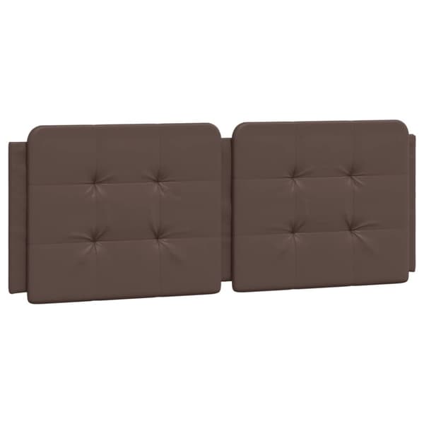 Bed Frame with LED without Mattress "Zadar" Brown 120x200 cm