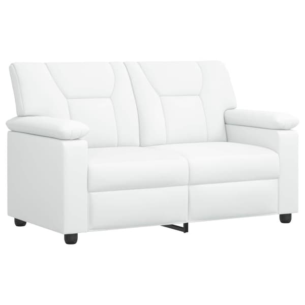 Soffa Vit 151 x 85 x 93 cm Konstläder