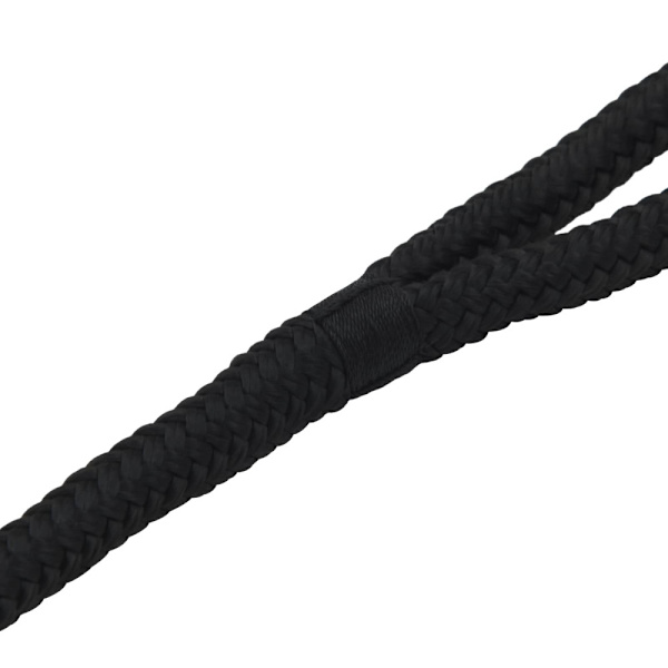 Båtsnöre 15 m 1 Svart Polyester