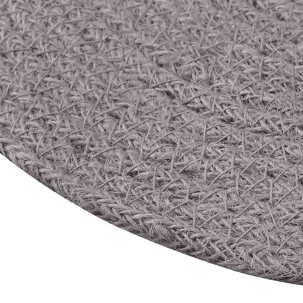 Jute Placemats 4 st Grå 100% Tossa Jute