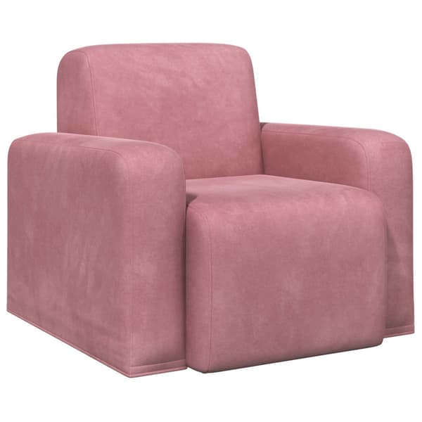 Fåtölj Rosa Sammet