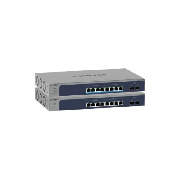 NETGEAR Smart MS510TXM - switch - 8 portar - smart - rackmonterbar Grå, Blå