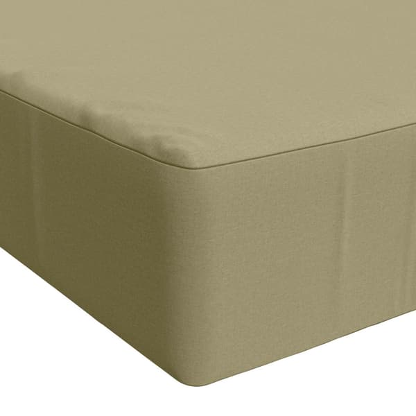 Sittkudde SOEST 100% Polyester Ljusgrön 120 x 80 x 15 cm