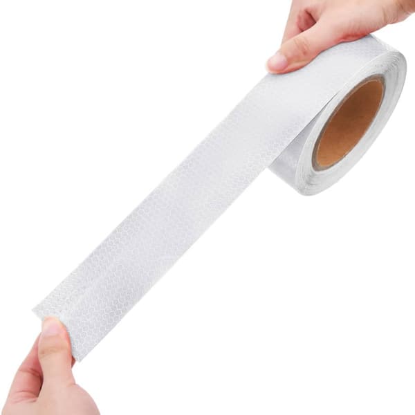 Reflextejp vit 5 cmx20 m PVC