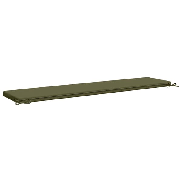 Bänk kudde SOEST 100% Polyester Olivgrön 170 x 40 x 5 cm