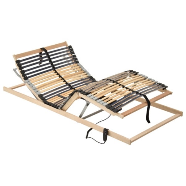 Elektrisk Lattsängbotten 39 Slats 7 Zoner 80x190 cm