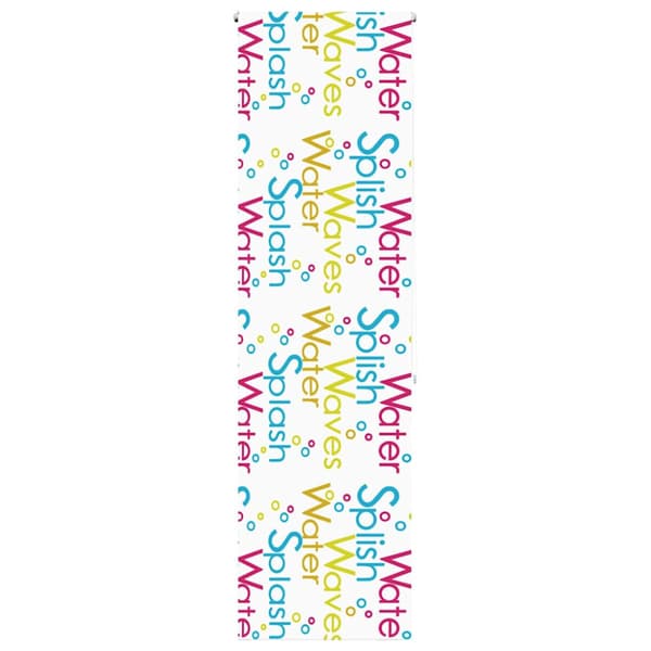 Rullgardin för dusch 80x240 cm tyg bredd 76 cm
