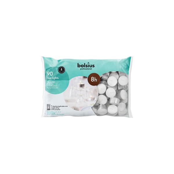Värmeljus BOLSIUS Paraffin 8h 90/fp