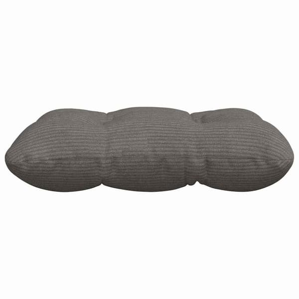 Sittkuddar 4 pcs Ljusgrå 40 x 40 cm Kordread tyg