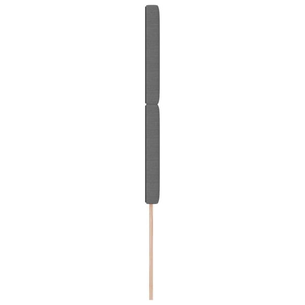 Huvudgavel Ljusgrå 80 cm Kordread tyg