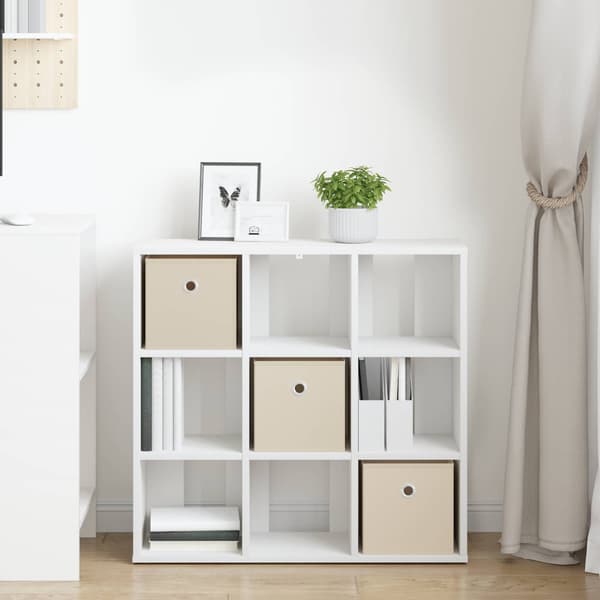 Sideboard med låda Vit 73,5 x 24 x 69,5 cm