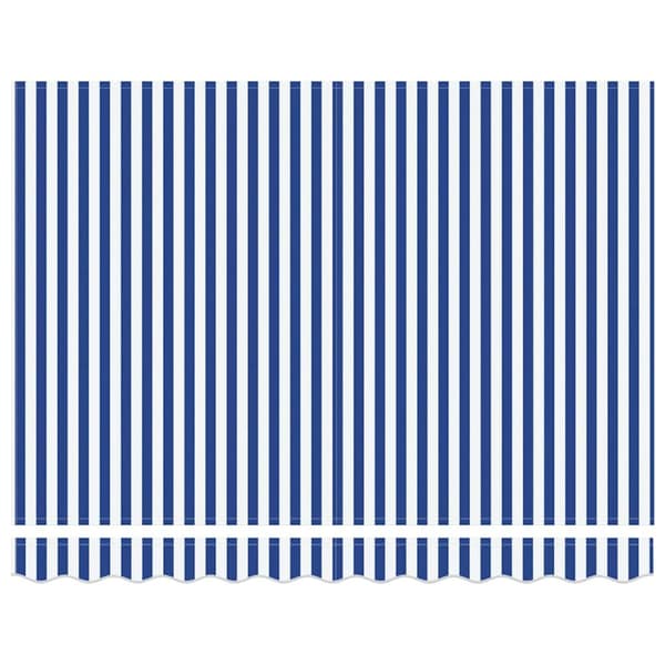 Utfällbar markis Blå 300 x 200 cm tyg