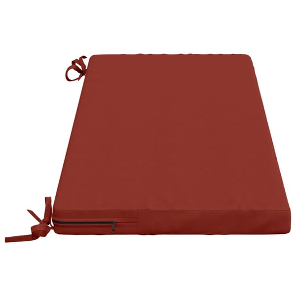Bänk kudde SOEST 100% Polyester Röd 100 x 40 x 5 cm