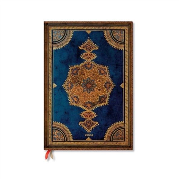 Safavid Indigo (Safavid Binding Art) Grande 12-month Dayplanner 2024 (inbunden, eng)