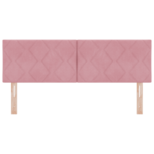 LED huvuddyna Rosa 160 cm Sammet