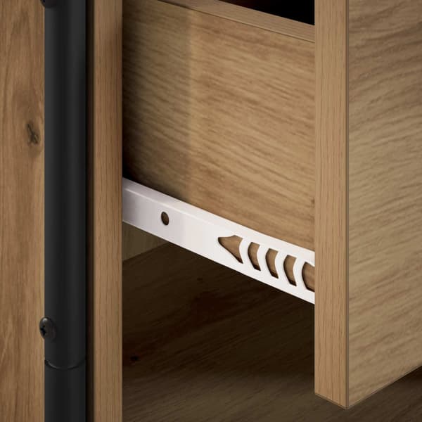 Sideboard Artisan-ek 97 x 33 x 81 cm Konstruerat trä