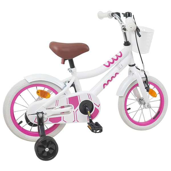 Barncykel 12 Tum för 2-4 åringar Vit