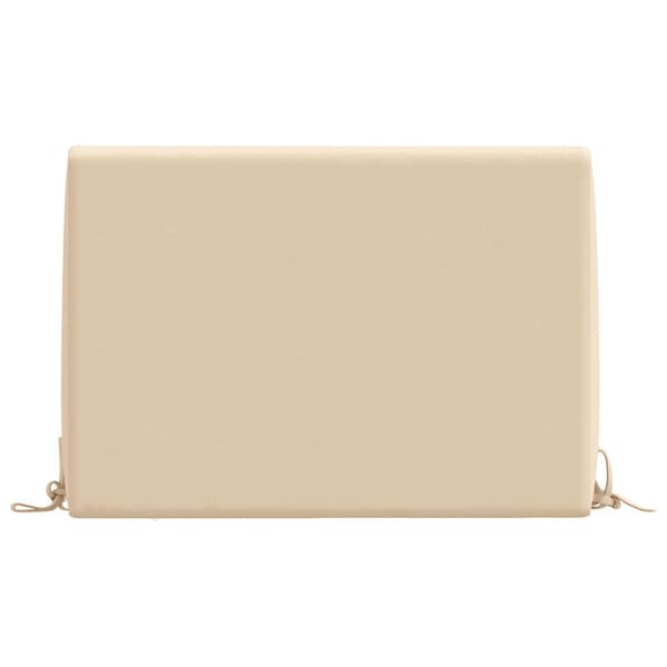 Ryggkudde SOEST 100% Polyester Gräddvit 60 x 20 x 40 cm