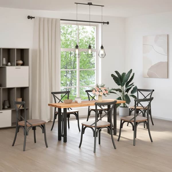 Konsolbordsben svarta 2 st 28x(72-73) cm stål