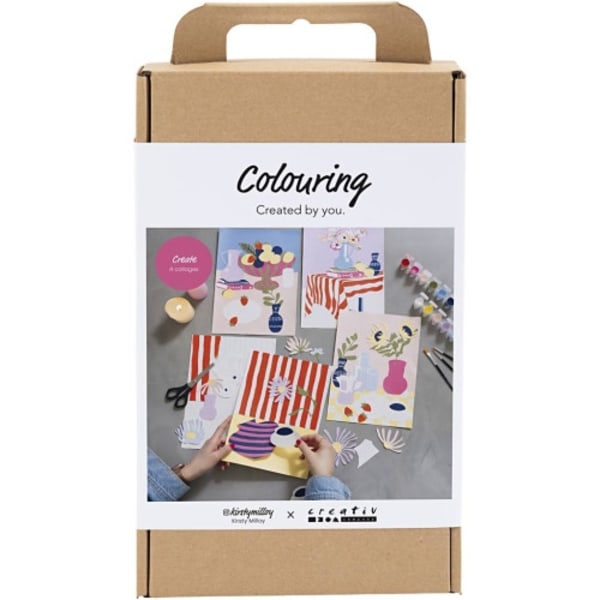 Creativ - Craft Kit Colouring, Collage (977807)