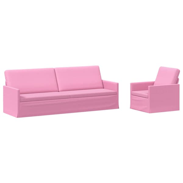 Soffset 2 st Rosa Tyg