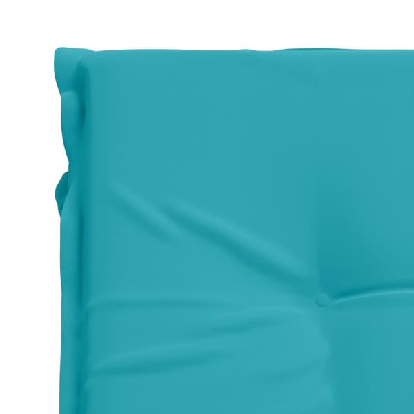 Solstol Kudde GEMERT 100% Polyester Turkos 190 x 90 x 9 cm