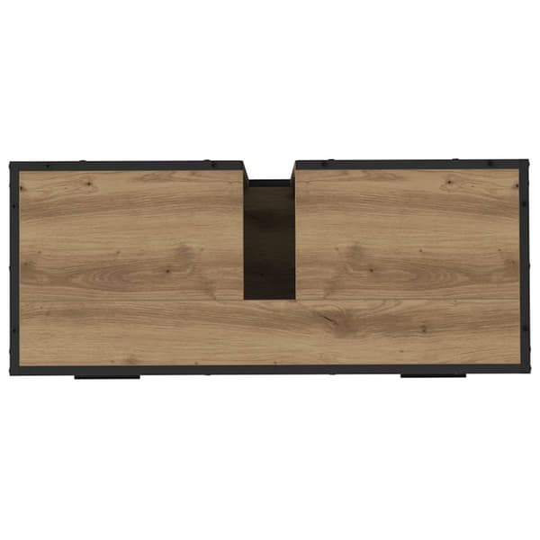 Badrumsmöbelset med låda 2 pcs Artisan Ek Konstruerat trä