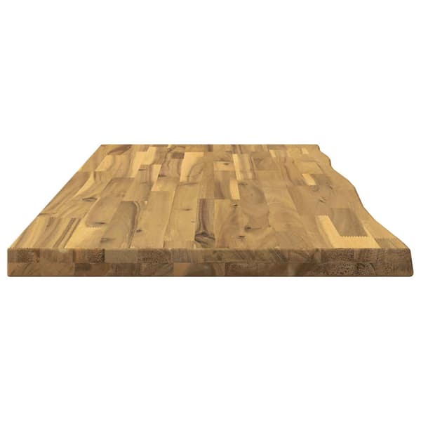 Rektangulärt Bordsskiva 90 x 50 x 3,5 cm Rektangulär Vit