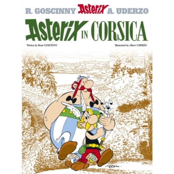 Asterix: Asterix in Corsica (inbunden, eng)