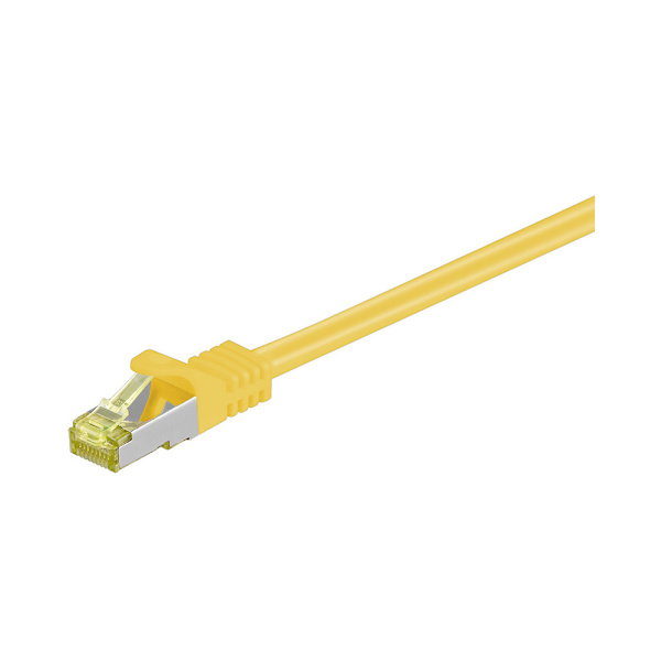 goobay patch-kabel - 10 m - gul