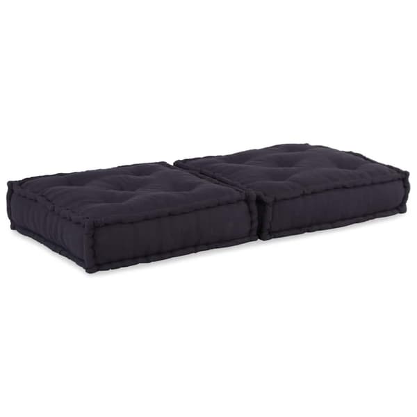 Modulär soffa antracit 70x70x36 tyg