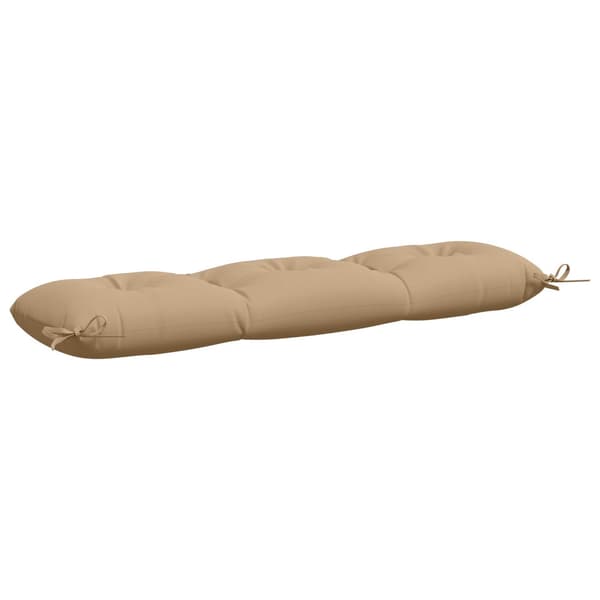 2-delade Bänk Kuddar VIANEN 100% Polyester Sand
