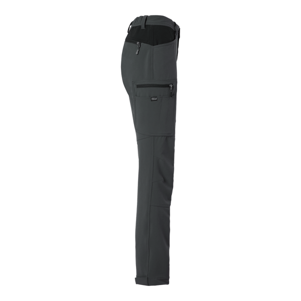 Moa Trousers w Dark grey Female