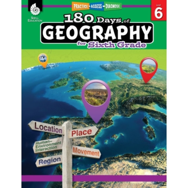 180 Days™: Geography for Sixth Grade (häftad, eng)