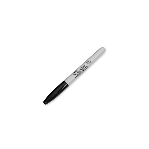 Märkpenna SHARPIE F svart 32+4/fp
