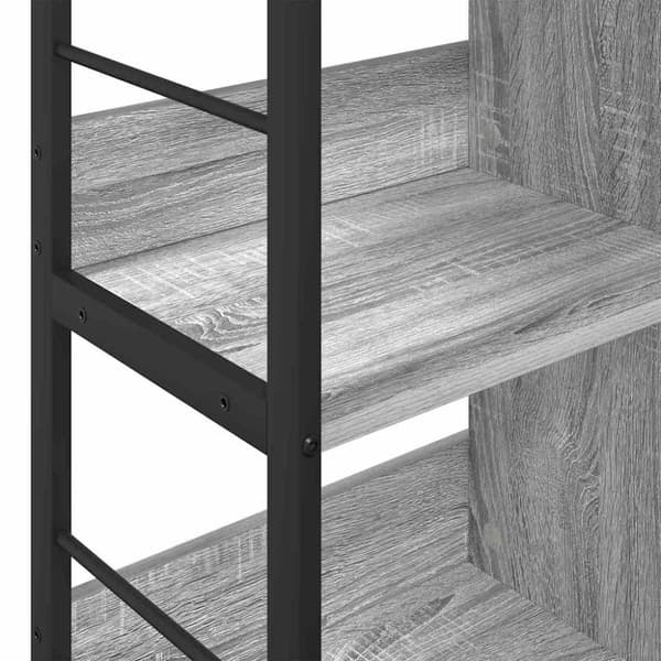 Hyllsystem Grå Sonoma 82 x 32 x 79 cm Konstruerat trä