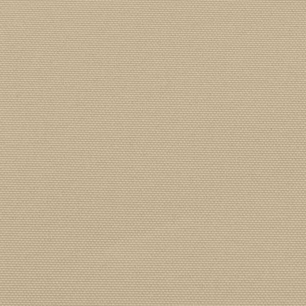 Infällbar sidomarkis beige 200x600 cm