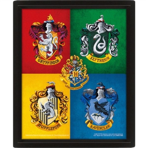 Harry Potter (Colourful Crest) - Framed (häftad, eng)