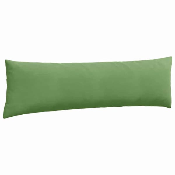 Sofakuddar 2 pcs Ljusgrön 145 x 40 cm Kordread tyg