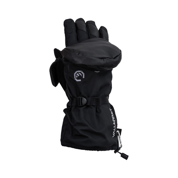 Vallerret Alta Arctic Mitt: Black L