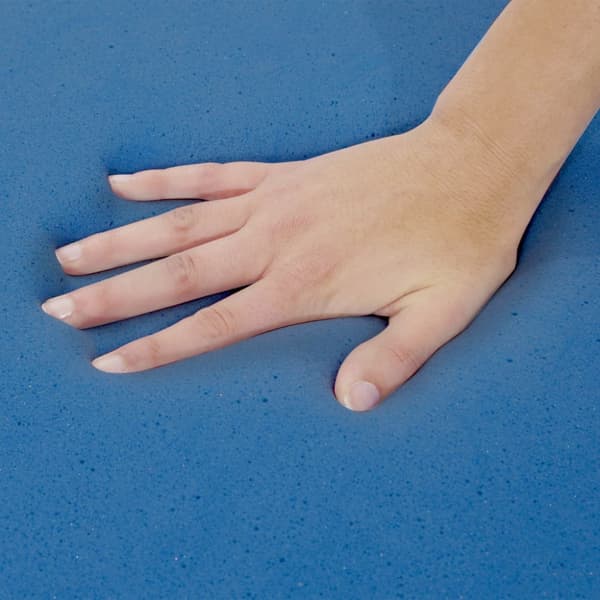 Madrass 140x200 cm viskoelastiskt minnesskum 18 cm H2