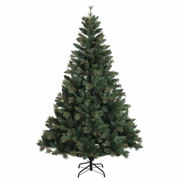 Plast Hingad Julgran 120 cm 150 LED-lampor Varmvit PE & PVC