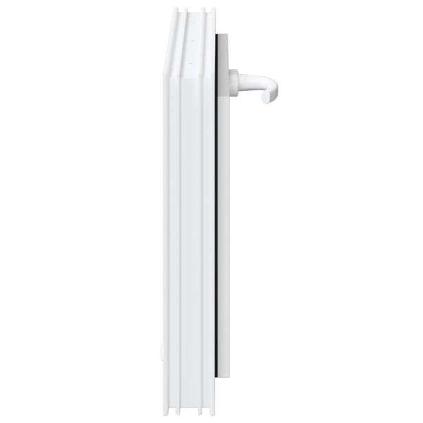 Källarfönster RISOR 60 x 40 cm PVC och glas Vit