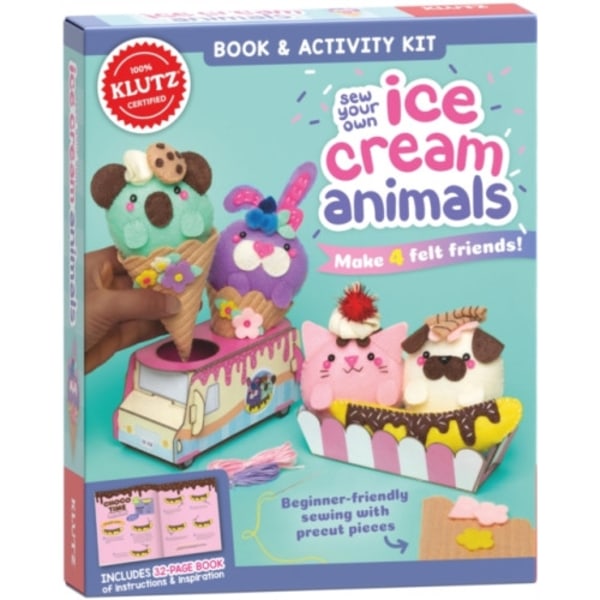 Sew Your Own Ice Cream Animals (Klutz) (häftad, eng)