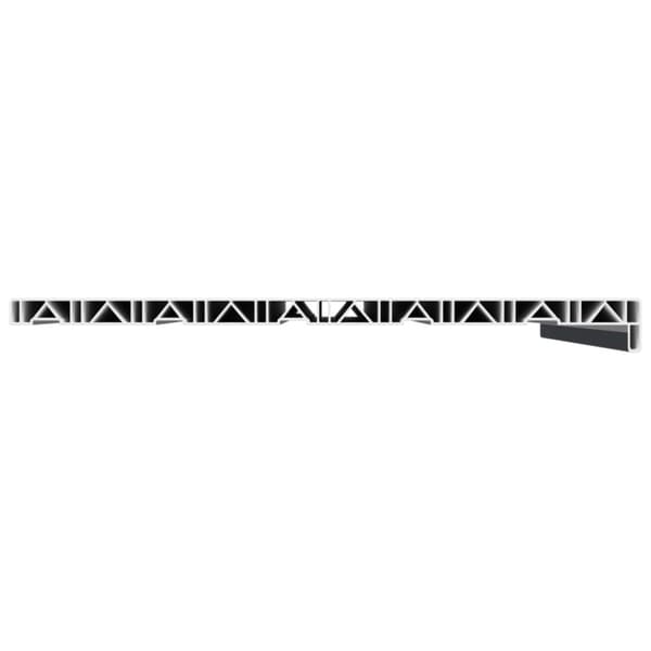 Fönsterbräda Anthracit med träådring 80 x 50 x 4,5 cm PVC