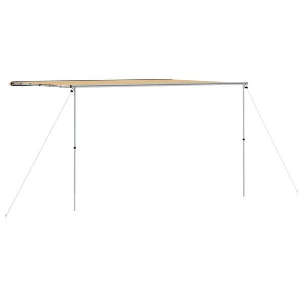 Husvagnsmarkis 4x3x2,15 m beige
