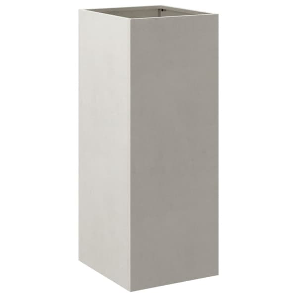 Odlingslåda silver 32x29x75 cm rostfritt stål