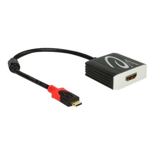 Delock - extern videoadapter - svart Svart