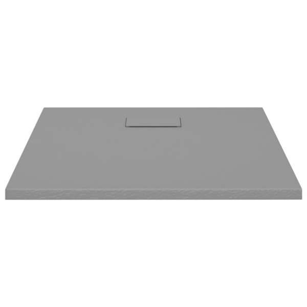Duschkar SMC grå 80x80 cm