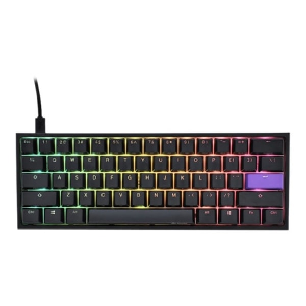 Ducky One 2 Mini - tangentbord - QWERTZ - tysk - svart Inmatningsenhet Svart
